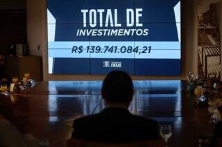 Presidente da Fiems apresenta total de investimentos na indústria de Mato Grosso do Sul (Foto: Marcos Maluf)