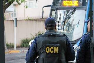 Guarda Civil Metropolitana prendeu assediador em ônibus. (Foto: Juliano Almeida)