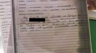 Crian&ccedil;a de 2 anos quebra o cotovelo em escola e pais levam caso &agrave; pol&iacute;cia