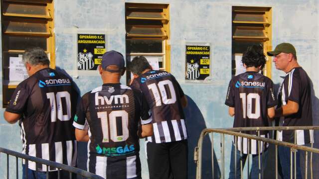 Oper&aacute;rio abre venda de ingressos para jogo contra time mineiro na S&eacute;rie D