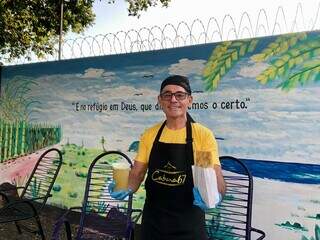 No Jardim Leblon, Ney abriu pastelaria e garaparia no quintal de casa. (Foto: Jéssica Fernandes)
