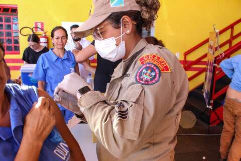 Quartel Central do Corpo de Bombeiros vai vacinar contra a gripe até esta sexta