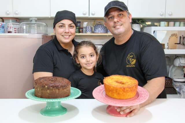 Casal deixou Direito para servir em casa pastel de bel&eacute;m e bolo fresco