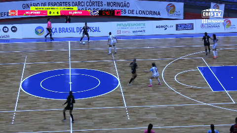 Time de MS estreia com derrota na Taça Brasil de Futsal Feminino