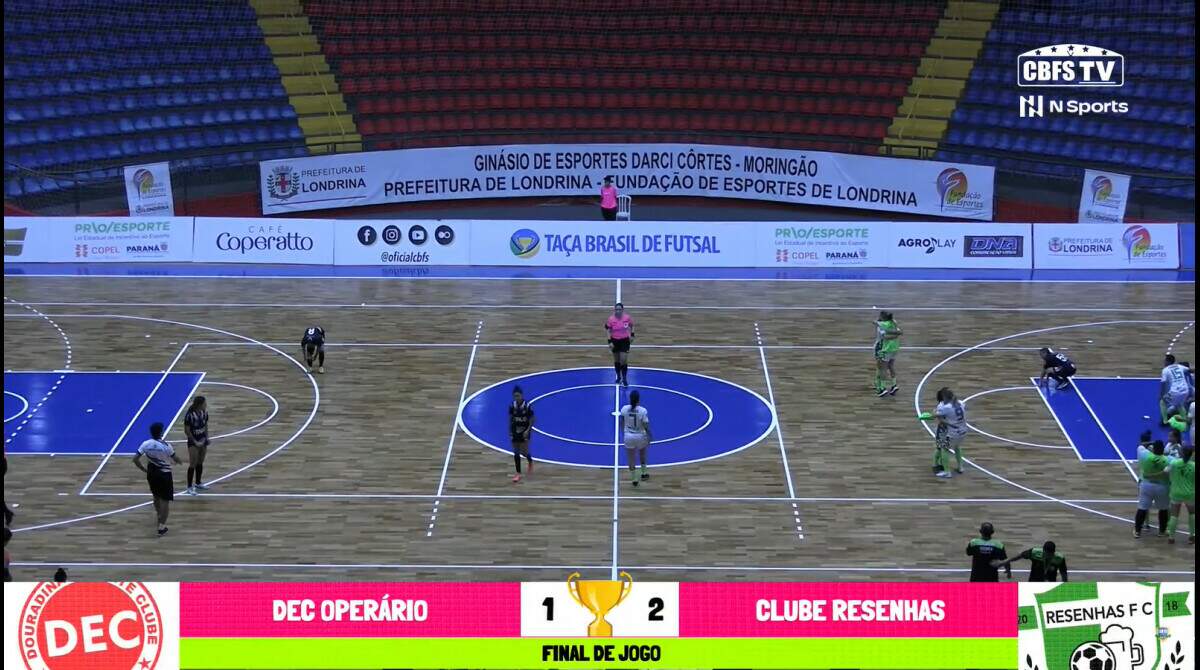 Copa Mundo de Futsal feminino começa com goleada de time sul-mato-grossense  de 6 a 0 contra o argentino Pinocho, ms