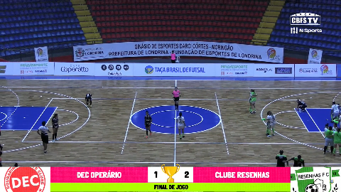 Time de MS perde segundo jogo na Taça Brasil de Clubes de Futsal Feminino