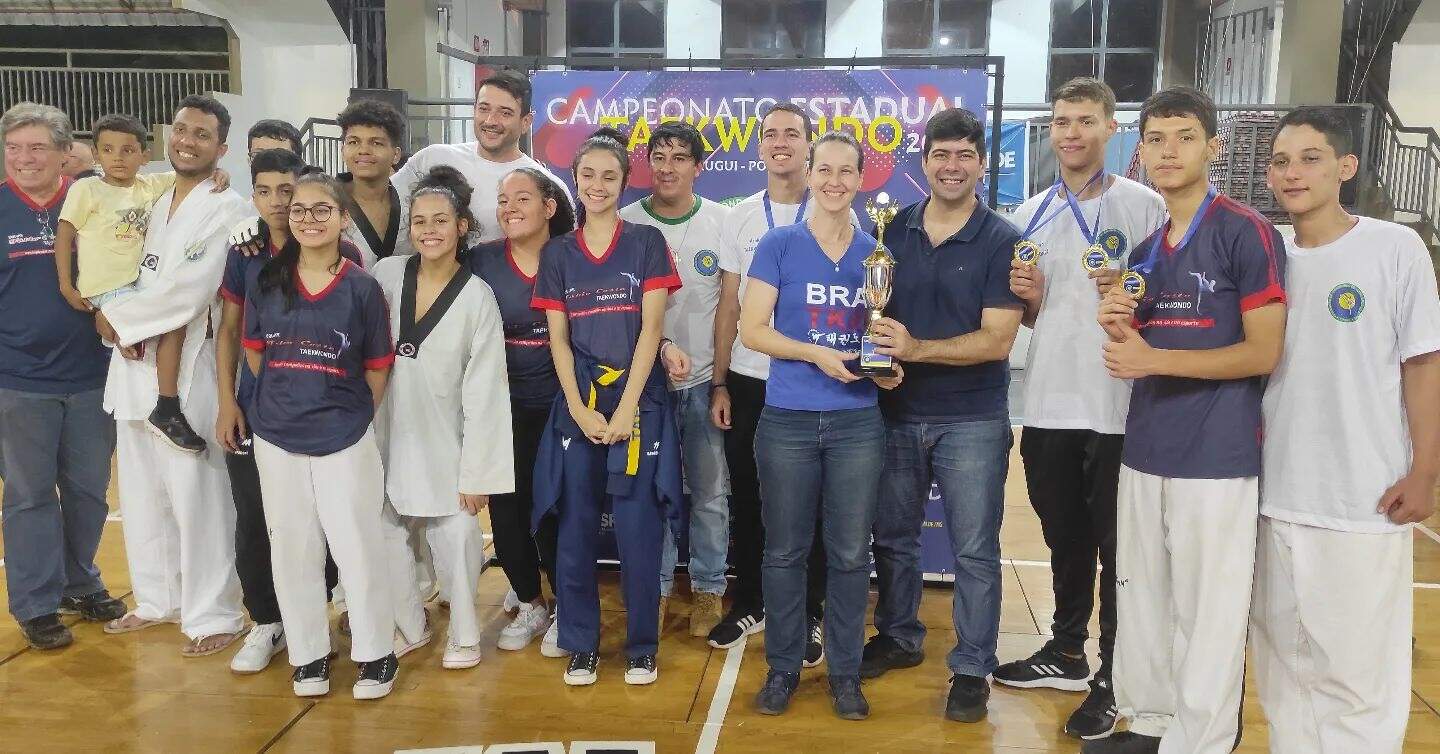 Associação Fábio Costa conquista estadual de Taekwondo em Campo Grande