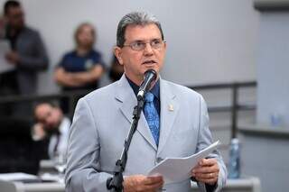 João Rocha durante sessão na Câmara Municipal. (Foto: Arquivo)
