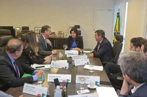 Em busca de estratégias para MS, Riedel se encontra com ministros em Brasília