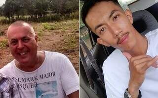 Wladmyr, à esquerda da imagem, e o filho Vitor Moré, mortos em SP. (Foto: Redes sociais)