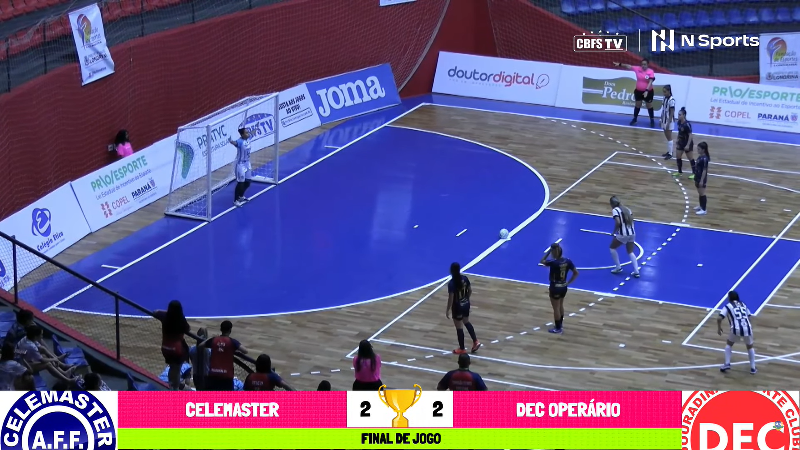 TV CBFS - Jogos Anteriores Futsal Feminino