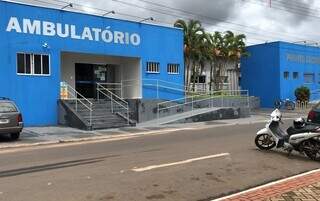 Hospital de Aparecida do Taboado, para onde a vítima foi levada. (Foto: Divulgação)