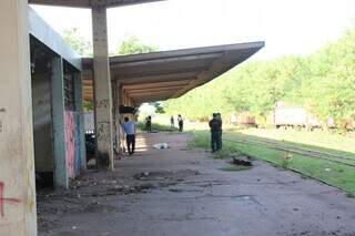 Crime ocorreu no antigo terminal ferroviário de Corumbá. (Foto: Site Diário Online)