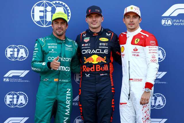 Max Verstappen supera Alonso e crava pole position no charmoso GP de M&ocirc;naco