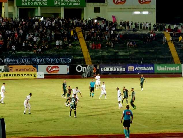 Maring&aacute; vence Oper&aacute;rio por 2 a 0 e Galo sofre primeira derrota na S&eacute;rie D