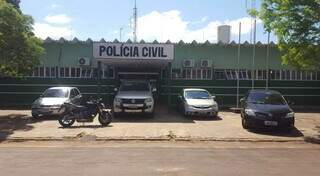 Delegacia de Polícia Civil em Eldorado, onde o caso foi registrado (Foto: Divulgação)