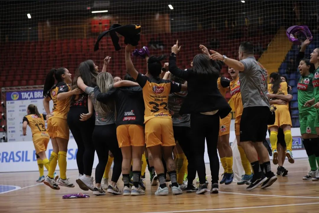 Time paulista conquista Taça Brasil de Clubes de futsal feminino 