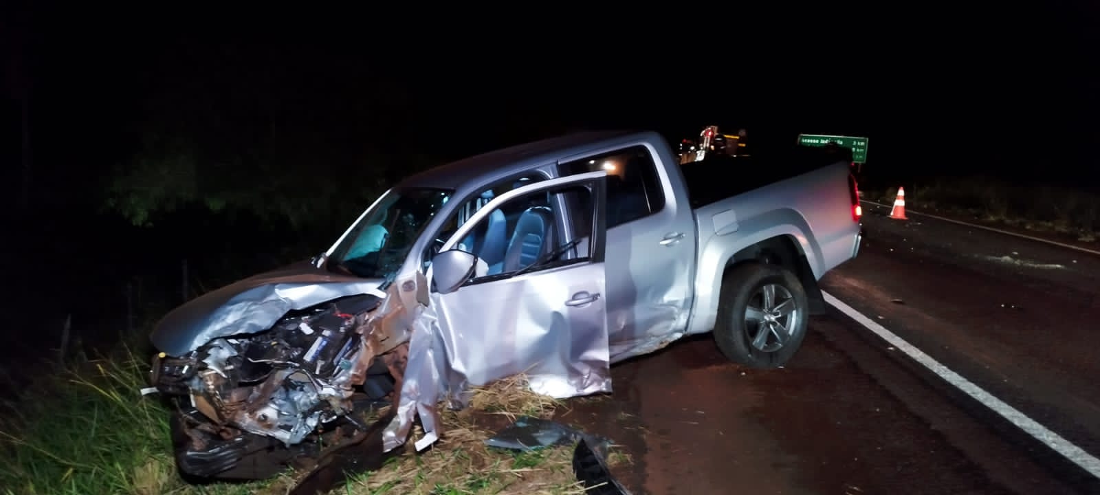 Homem morre em acidente com caminhonete dirigida por policial civil