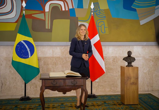 A embaixadora da Dinamarca, Eva Pedersen, disse que a maioria das empresas não tem motivo para se preocupar quanto à nova medida (Foto: Romerio Cunha/Estadão)
