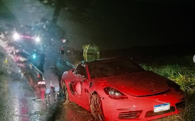 Porsche de Campo Grande &eacute; encontrado abandonado em rodovia de S&atilde;o Paulo 