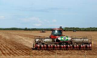 Área de plantio de soja em Mato Grosso do Sul (Arquivo)
