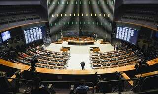 Plenário da Câmara dos Deputados, em Brasília. (Foto: Antõnio Cruz/Agência Brasil)