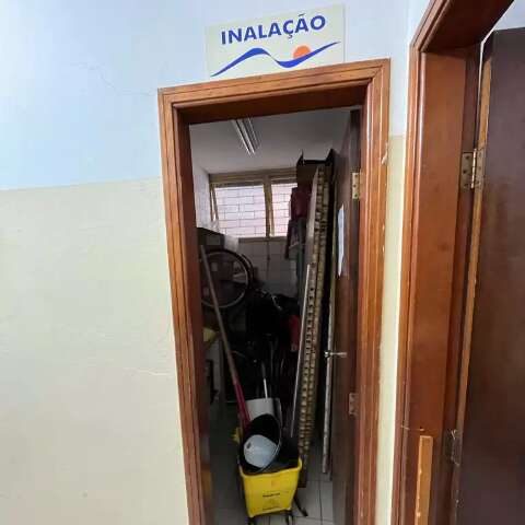 Sala de inala&ccedil;&atilde;o usada como despensa &eacute; um dos problemas apontados em inspe&ccedil;&atilde;o 