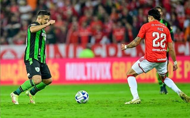 Am&eacute;rica-MG vence Inter nos p&ecirc;naltis e vai at&eacute; as quartas da Copa do Brasil