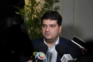 Valdir Couto Júnior, prefeito de Nioaque e presidente da Assomasul (Foto: Alex Machado)