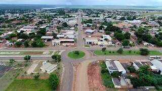 Vista aérea do município de Sonora. (Foto: Divulgação)