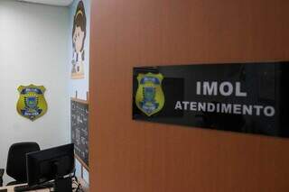 Sala do Imol na Depac Cepol: plantão atendia crianças e adolescentes vítimas de violência. (Foto: Henrique Kawaminami)