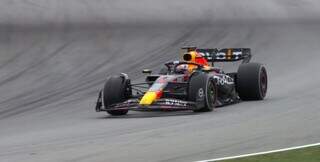 Verstappen durante corrida do GP da Espanha (Foto: Divulgação)