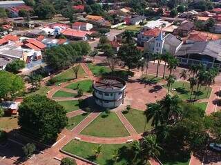 Imagem aérea de Guia Lopes da Laguna (Foto: Divulgação)