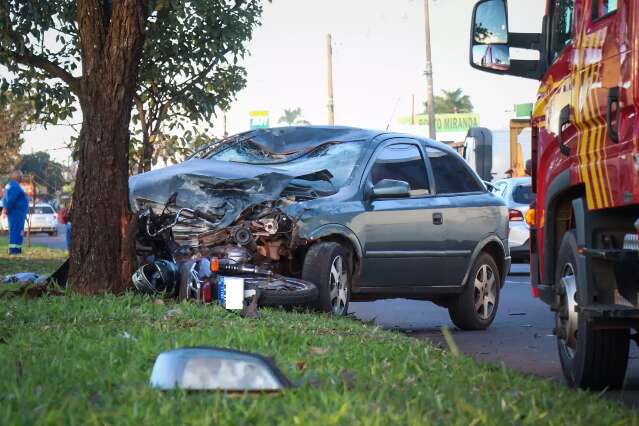 Morre motociclista, v&iacute;tima de colis&atilde;o com carro durante persegui&ccedil;&atilde;o da PRF