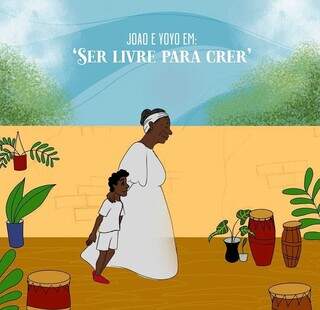 Com ajuda dos pais de santo, Sarah criou reino m&aacute;gico dos orix&aacute;s