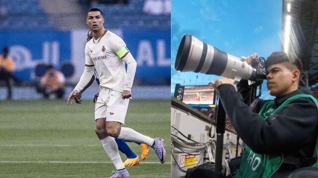 Em três dias, João saiu da periferia para fotografar Cristiano Ronaldo