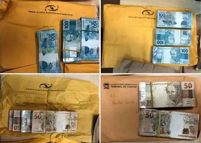 Fotos de dinheiro em envelopes com nomes do TCE s&atilde;o provas contra conselheiros