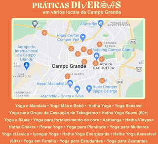 Prática serão levadas para diversos pontos de Campo Grande. (Foto: Reprodução/Instagram)