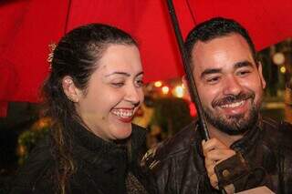 Ianka e Moacir irão celebrar primeiro Dia dos Namorados após casamento. (Foto: Juliano Almeida)