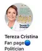 Perfil fake da senadora Tereza Cristina pede dinheiro pela internet