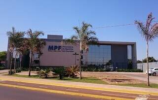 Sede do MPF em Dourados, que encabeça averiguação. (Foto: Reprodução)