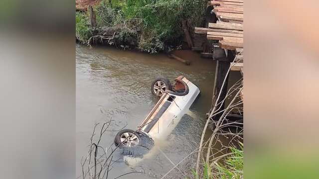 Policial penal do Paran&aacute; morre ao cair em c&oacute;rrego de MS