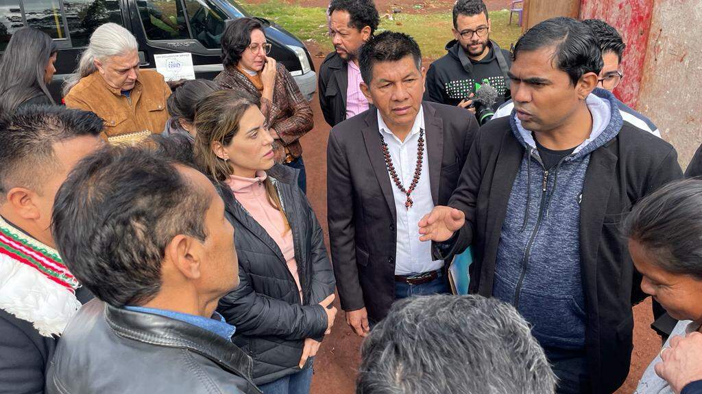 Visita da delegação do Ministério da Saúde leva esperança a indígenas de MS