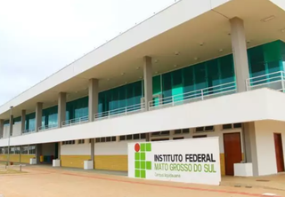 Fachada do Instituto Federal de Mato Grosso do Sul em Aquidauana (Foto: divulgação) 