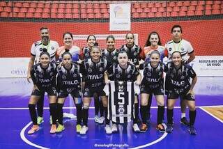 Equipe feminina de futsal DEC/Operário representa Mato Grosso do Sul na Copa Brasil de Futsal. (Foto: Reprodução/Redes Sociais)