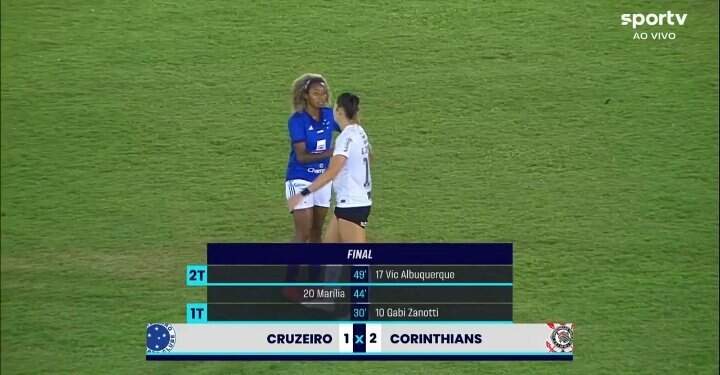 Corinthians vence o Cruzeiro nos acréscimos no primeiro jogo das