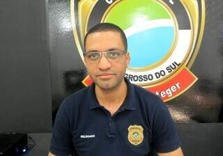 Delegado Jean Jorge Silva Castro, responsável pelo caso. (Foto: Divulgação/Polícia Civil)