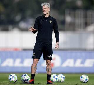 Roger Guedes, craque do Timão em preparação para a partida contra o Athletico (Foto: Rodrigo Coca/Agência Corinthians):