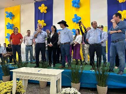 Em Ivinhema, Reinaldo chega ao número simbólico de 45 prefeitos filiados ao PSDB