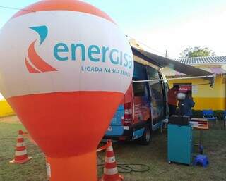 Concessionária levou informações e dicas de consumo de energia(Foto: Divulgação).